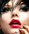 Fashion Art Girl Portrait
