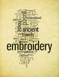 The magic character of embroidery.