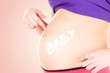 pregnant woman belly
