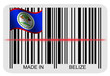 Barcodelabel - Made in Belize
