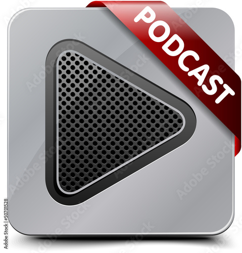 Illustration: Podcast button Podcast button