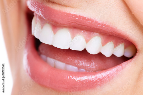 Photo: Beautiful woman smile. Beautiful woman smile.