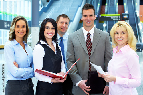Photo: Business team. Business team.