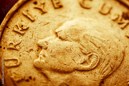 Photo: Turkish coin Turkish coin