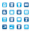 home equipment icons - vector icon set