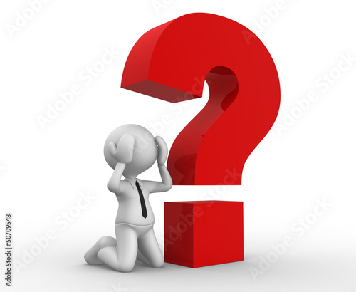 Illustration: Question mark Question mark