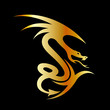 Dragon Tattoo Gold