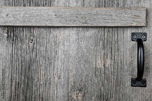 Photo: Old barn wood door Old barn wood door
