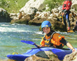 Foto: kurze Pause am Ufer kurze Pause am Ufer