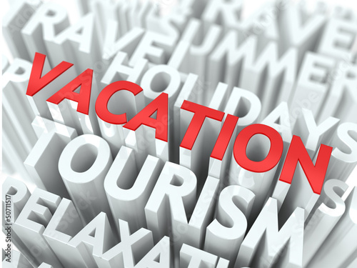 Illustration: Vacation Concept. Vacation Concept.