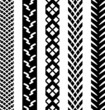 Bicycle tire track