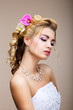 Sophistication. Affectionate Woman in Reverie. Natural Beauty