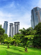 Downtown of Kuala Lumpur in KLCC district