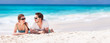 Couple on a tropical beach
