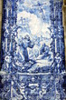 Azulejos on Capela das Almas in Porto, Portugal