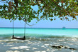 A swing on the beach at Similan island, Thailand.