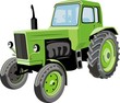Vector: Farm tractor Farm tractor