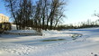 PAN of bridge, Palace in Pavlovsk, St.  Petersburg, Russia