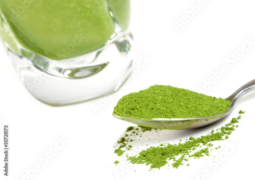 Photo: Matcha green tea Matcha green tea