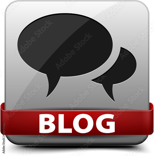 Vector: Blog button Blog button