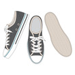 Grey sneakers