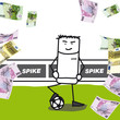 Joueur de football et business