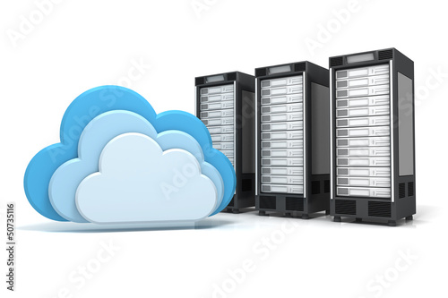 Illustration: 3 Cloud Computing Server 3 Cloud Computing Server