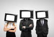 people with tv head