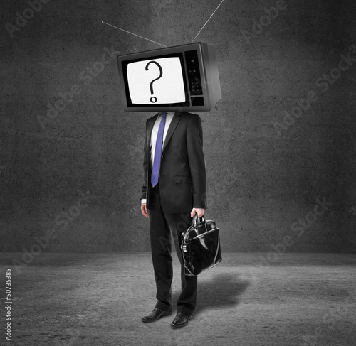 Photo: television head head television head head