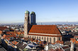 .Famous Munich Cathedral - Liebfrauenkirche