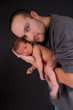 papa et son bébé