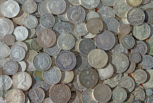 Photo: Ancient silver coins Ancient silver coins