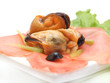 Refined dish from mussels