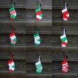 Christmas stockings collage