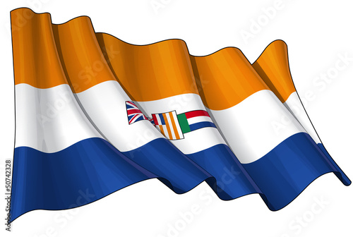 Illustration: South Africa 1928-1994 Flag South Africa 1928-1994 Flag
