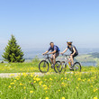 Photo : Mountainbiker im Allgäu Mountainbiker im Allgäu
