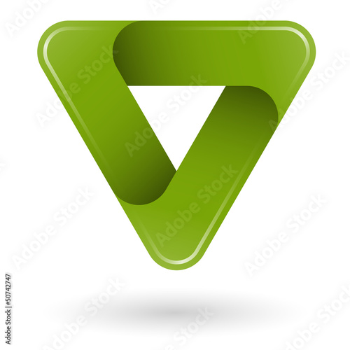 Vector: Logodesign Dreieck grün Logodesign Dreieck grün