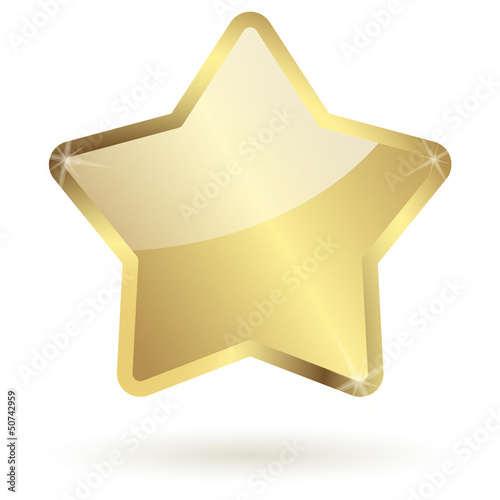 Vector: goldener Stern goldener Stern