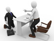 scolding boss