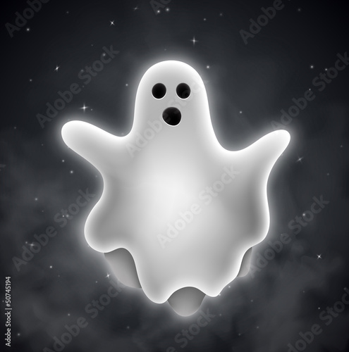Vector: Ghost outdoors Ghost outdoors