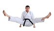 Photo: Karate. Man in a kimono Karate. Man in a kimono
