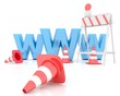 3-d Visualization Web-design Concept