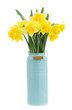 bouquet of narcissus in vase