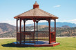 Desert garden gazebo