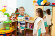Child in kindergarten