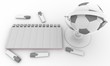 3D-model of a soccer ball in the shape of a globe