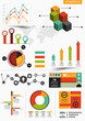 canvas print picture Infographic Vector Set