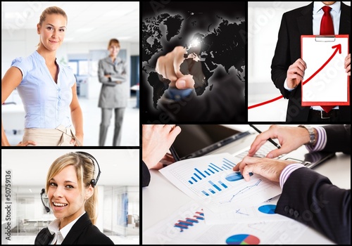 Photo: Business composition Business composition