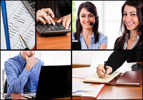 Photo: Business composition Business composition