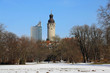 Leipzig - Blick aus dem Johannapark